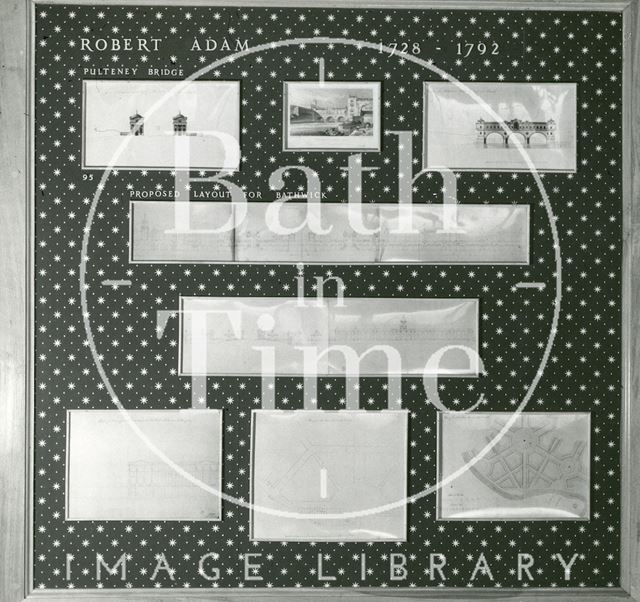 Bath Architecture Exhibition, The Octagon Chapel, Milsom Street, Bath 1951