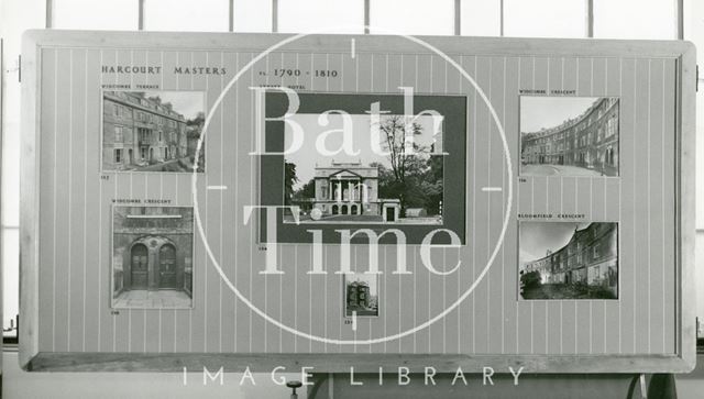 Bath Architecture Exhibition, The Octagon Chapel, Milsom Street, Bath 1951