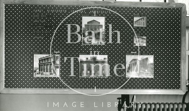 Bath Architecture Exhibition, The Octagon Chapel, Milsom Street, Bath 1951