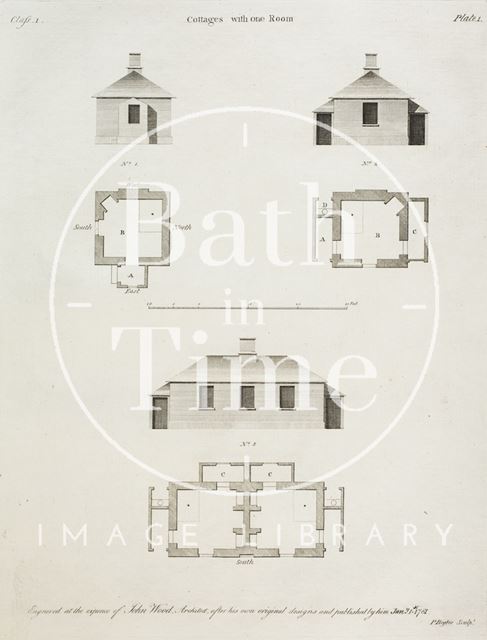 A Series of Plans for Cottages or Habitations of the Labourer by John Wood the younger 1781