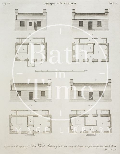 A Series of Plans for Cottages or Habitations of the Labourer by John Wood the younger 1781