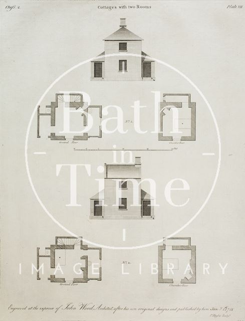 A Series of Plans for Cottages or Habitations of the Labourer by John Wood the younger 1781