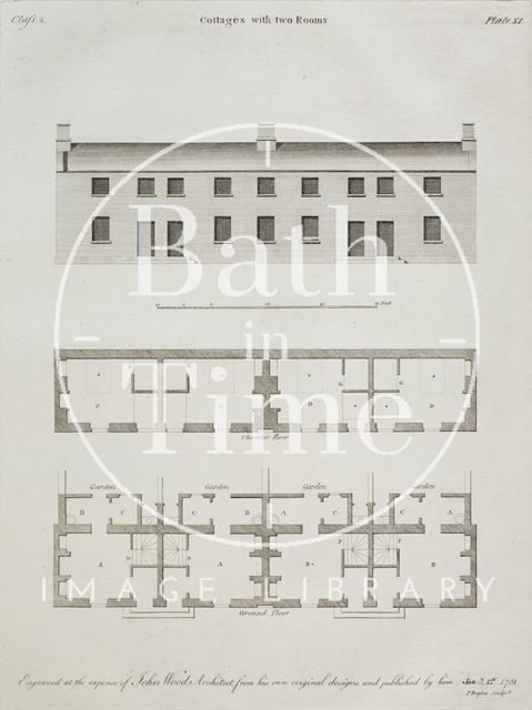 A Series of Plans for Cottages or Habitations of the Labourer by John Wood the younger 1781