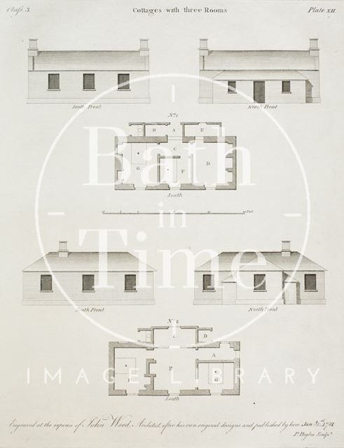 A Series of Plans for Cottages or Habitations of the Labourer by John Wood the younger 1781