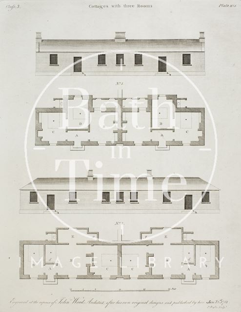 A Series of Plans for Cottages or Habitations of the Labourer by John Wood the younger 1781