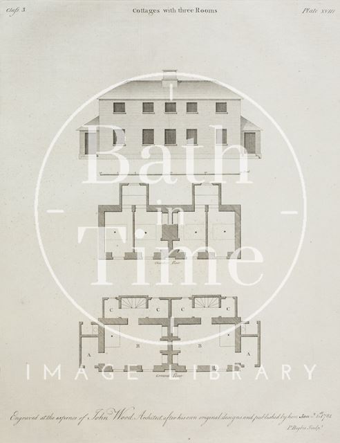 A Series of Plans for Cottages or Habitations of the Labourer by John Wood the younger 1781