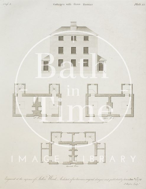 A Series of Plans for Cottages or Habitations of the Labourer by John Wood the younger 1781