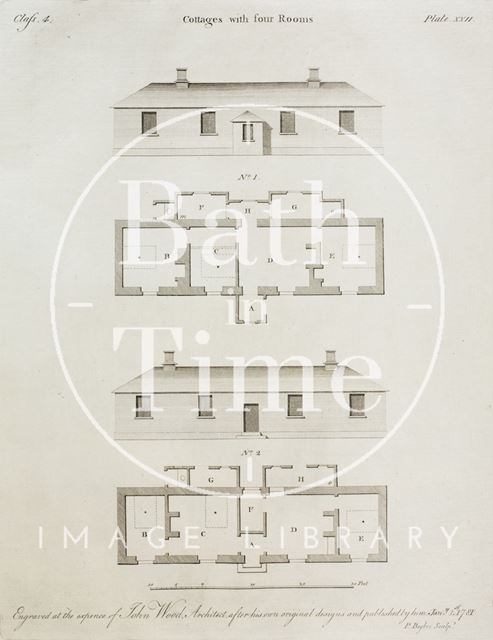 A Series of Plans for Cottages or Habitations of the Labourer by John Wood the younger 1781