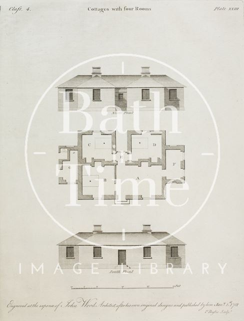 A Series of Plans for Cottages or Habitations of the Labourer by John Wood the younger 1781