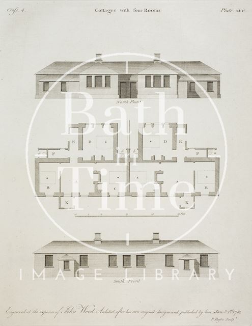 A Series of Plans for Cottages or Habitations of the Labourer by John Wood the younger 1781