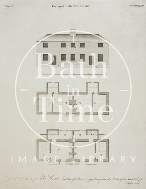 A Series of Plans for Cottages or Habitations of the Labourer by John Wood the younger 1781