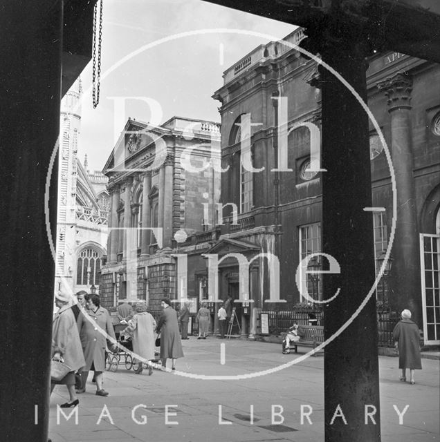 Pump Room, Abbey Church Yard, Bath c.1962