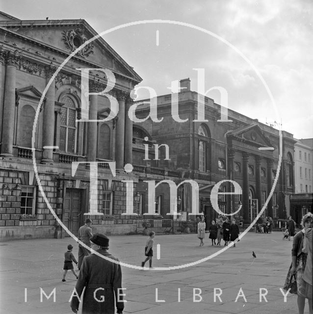 Pump Room, Abbey Church Yard, Bath c.1962