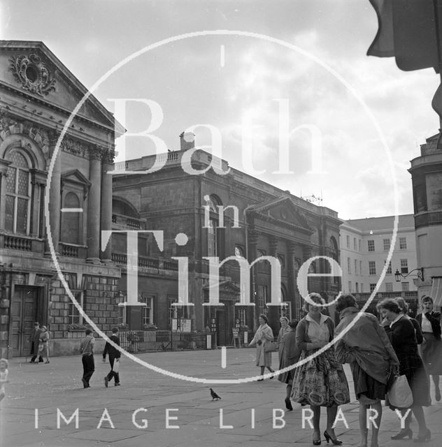 Pump Room, Abbey Church Yard, Bath c.1962