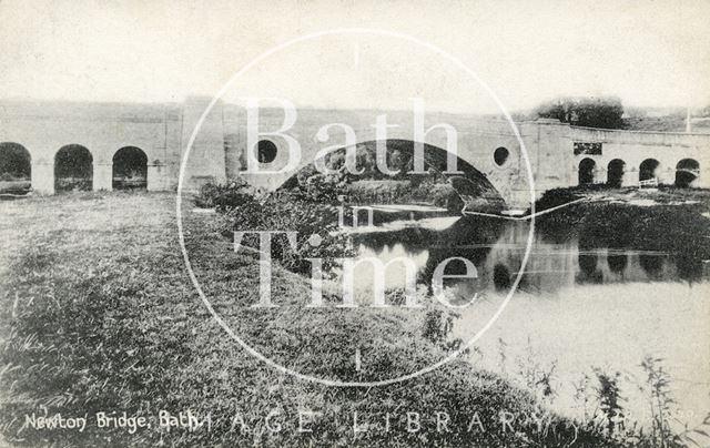 Newton Bridge, Bath 1907