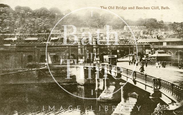 Old Bridge, Bath c.1920