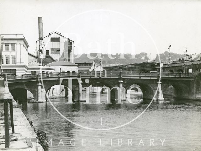 Old Bridge, Bath c.1960