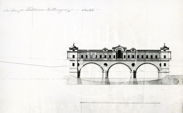 Pulteney Bridge, Bath c.1768