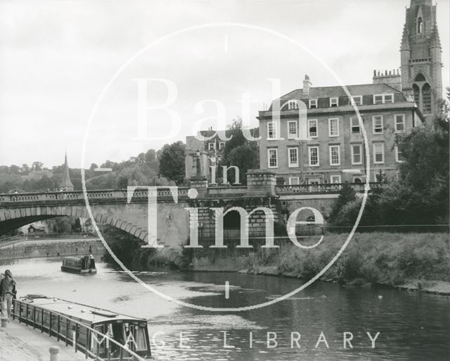 North Parade Bridge, Bath c.1990