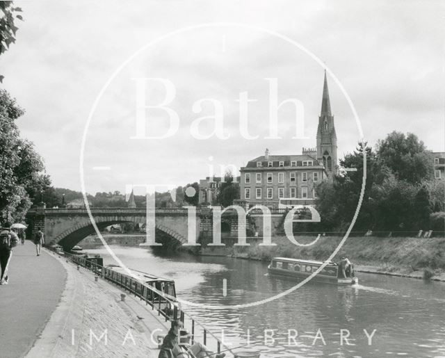 North Parade Bridge, Bath c.1990