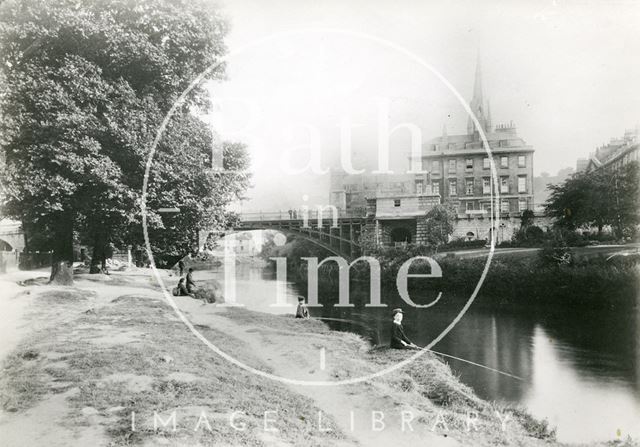 North Parade Bridge, Bath c.1895