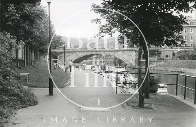 North Parade Bridge, Bath 1987