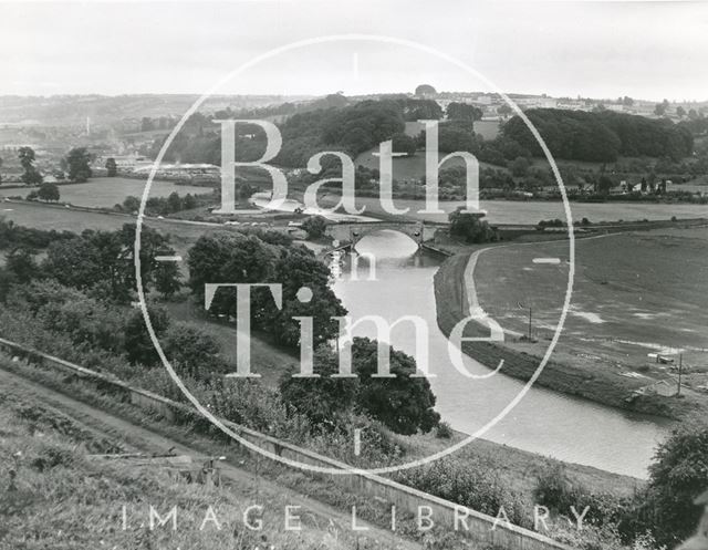 The construction of the Bath Caravan Park at Newbridge, Bath 1971