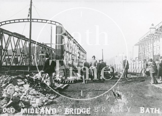 Old Midland Bridge, Bath c.1905