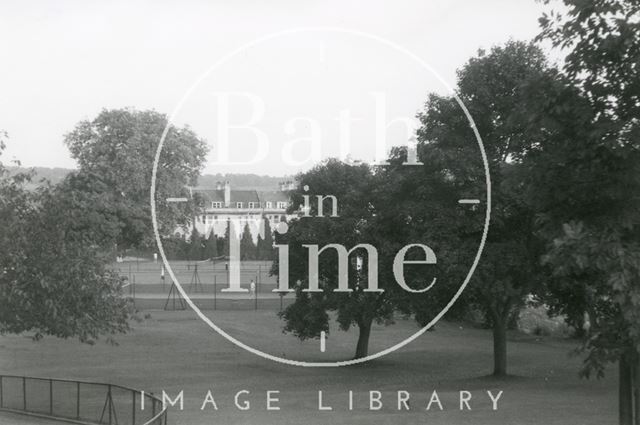 Tennis courts, Royal Victoria Park, Bath 1986