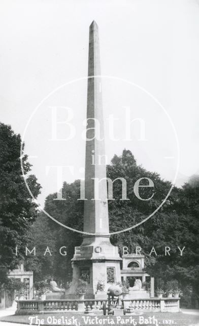 The Obelisk, Royal Victoria Park, Bath c.1916