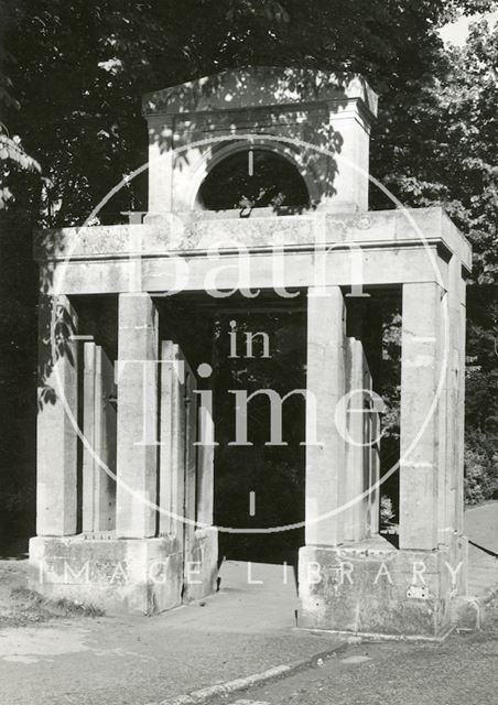 Entrance gate, Royal Victoria Park, Bath c.1960