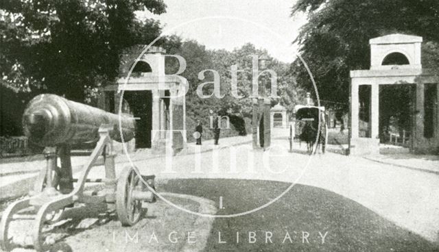 Entrance to Royal Victoria Park, Bath c.1900