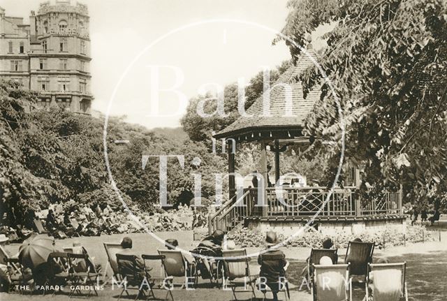 The Parade Gardens, Bath c.1930