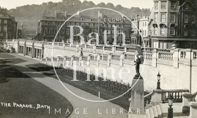 The Parade, Parade Gardens, Bath c.1935