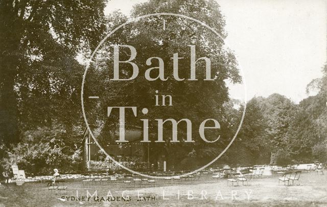 The bandstand, Sydney Gardens, Bath c.1912