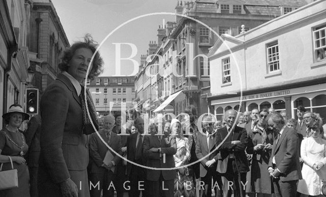 Restoration of Pulteney Bridge, Bath 1976