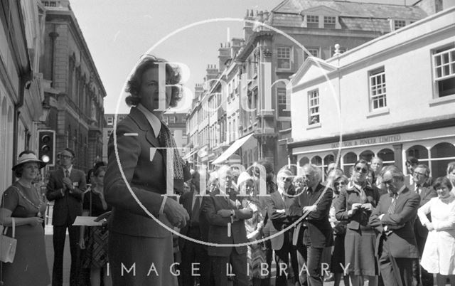 Restoration of Pulteney Bridge, Bath 1976