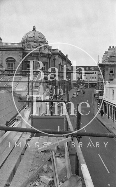 Restoration of Pulteney Bridge, Bath 1976