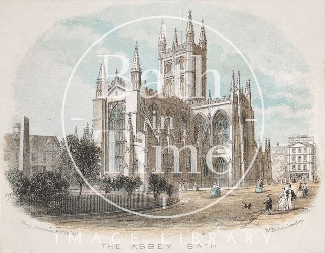 The Abbey, Bath c.1870