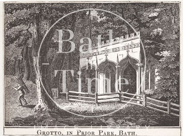 Grotto in Prior Park, Bath c.1800?