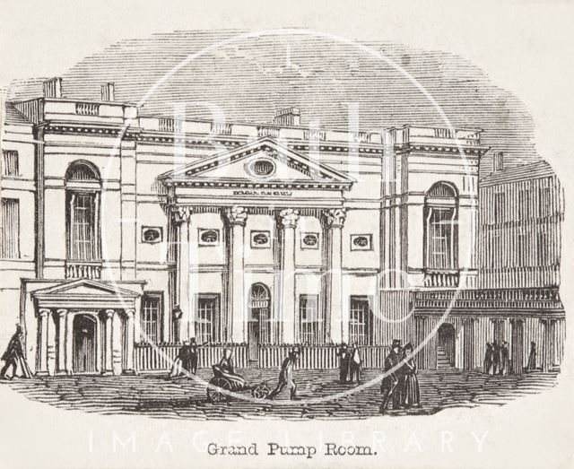 Grand Pump Room, Bath 1845