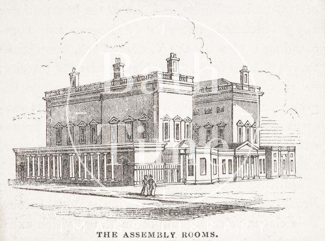 The Assembly Rooms, Bath 1843