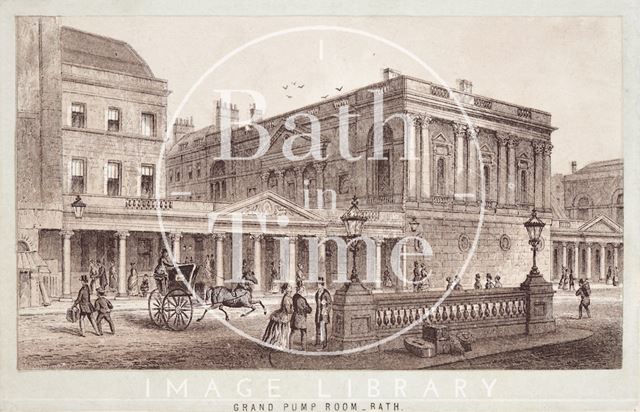 Grand Pump Room, Bath 1861