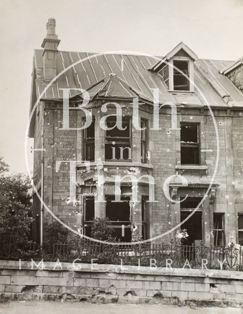 The front of 101, Lower Oldfield Park, Bath 1942