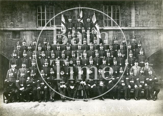 Bath City Police group portrait 1897