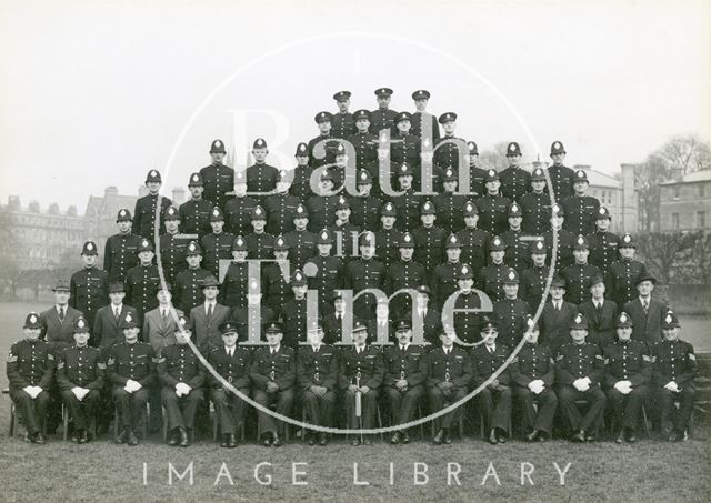 Bath City Police group portrait 1947