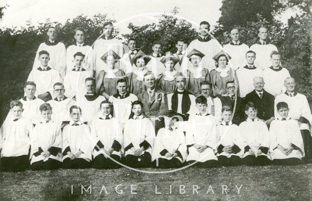 Choir, All Saints' Church, Weston, Bath c.1951