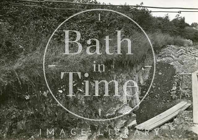 Excavations of the Wansdyke by Albany F. Major at Odd Down, Bath 1923