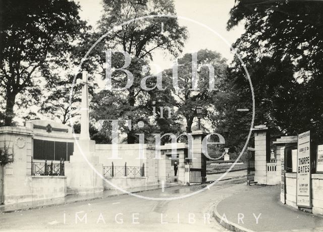 War memorial, Royal Victoria Park, Bath 1931