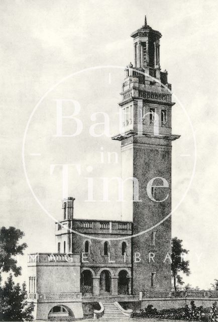 Beckford's Tower, Lansdown, Bath c.1910